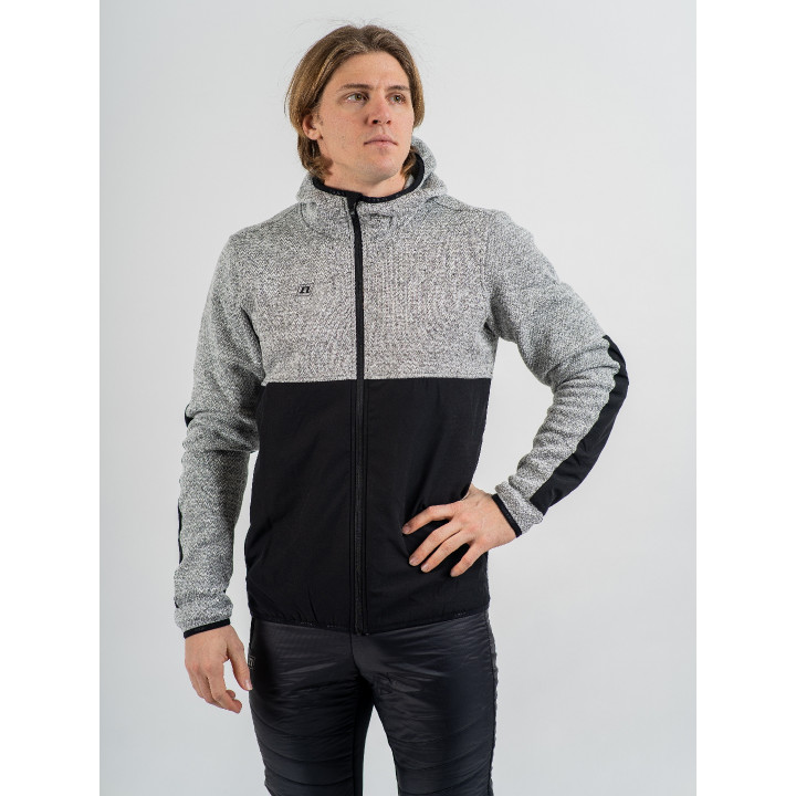 Джемпер Noname FLEECE JACKET 2001808-0265 grey melange