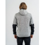 Джемпер Noname FLEECE JACKET 2001808-0265 grey melange