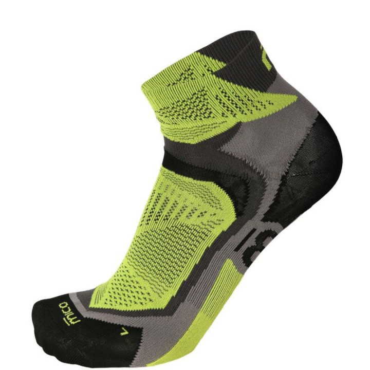 Термоноски Mico X-PERFORMANCE RUN CA01287-605 черный/желтый