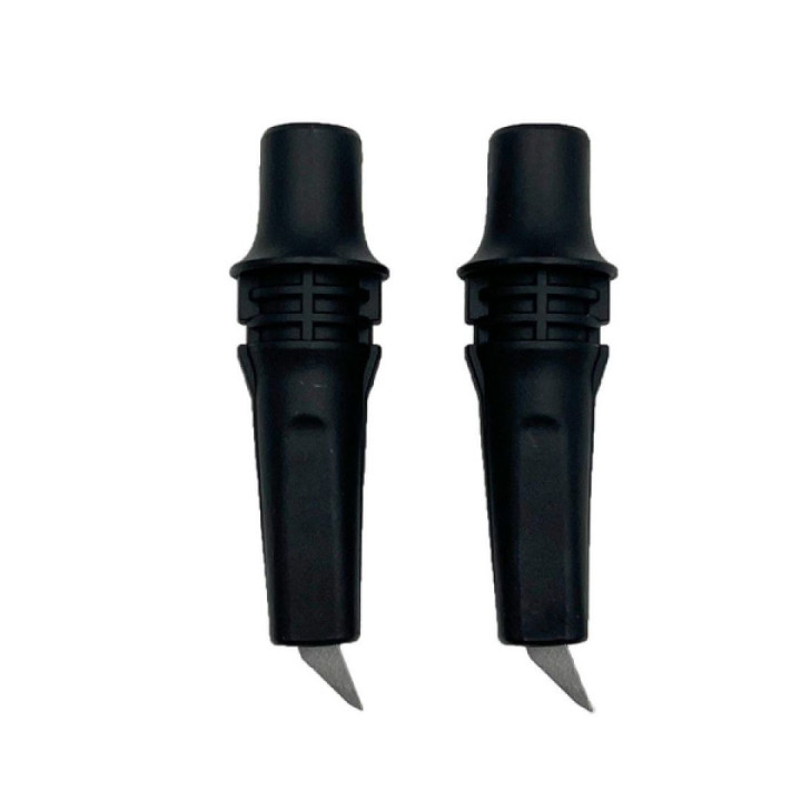 Наконечник лыжерол. MOAX HM RIB 10mm MPBRR10 black