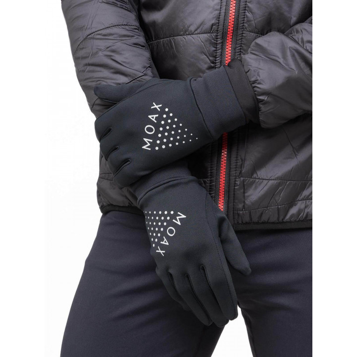 Перчатки для бега Moax STRETCH FIT M2232 10000 black