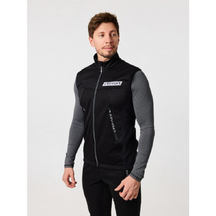 Безрукавка Arswear SOFTSHELL RACE VSRACM4 черный