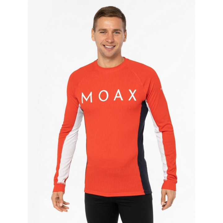 Термофутболка Moax RACE LS MX114031 99992 bright red