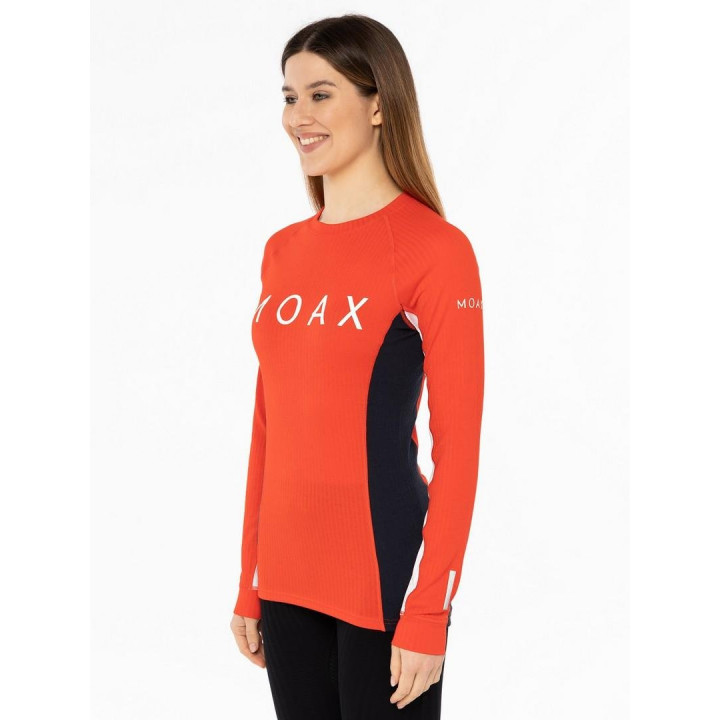Термофутболка Moax RACE LS MX114030 99992 bright red