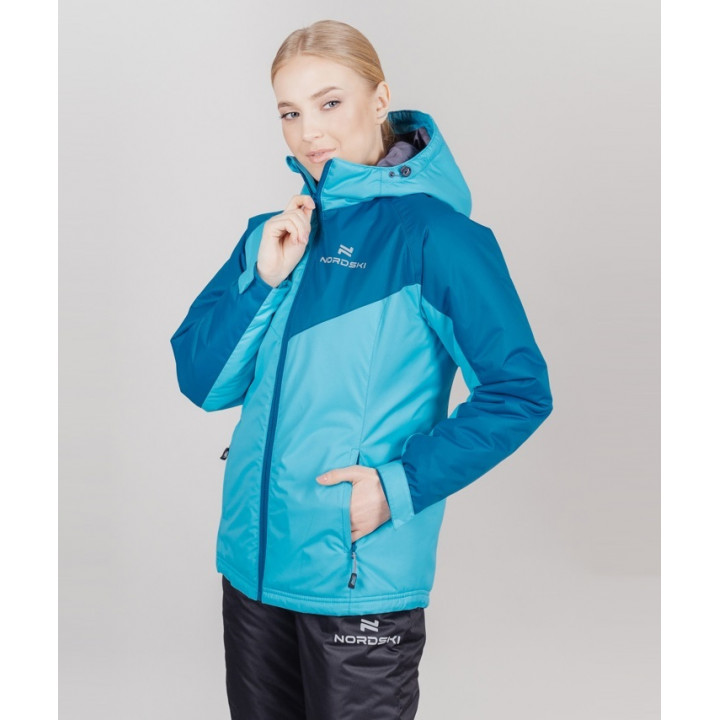 Куртка утепленная NordSki PREMIUM-SPORT NSW747780 W aquamarine/blue