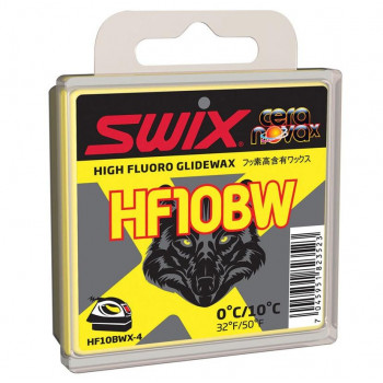 Парафин Swix HF010BW /0...+10/ 40 гр.