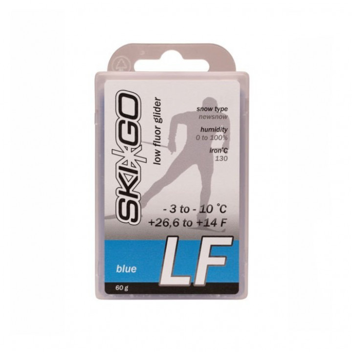 Парафин Skigo LF BLUE /-3...-10/ 60 гр. blue