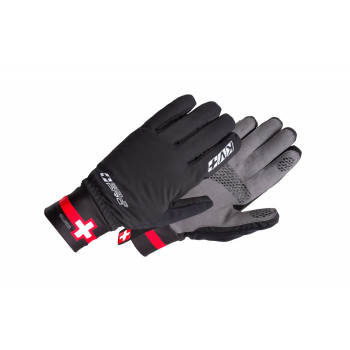 Перчатки KV+ COLD PRO SWISS 24G05.S black/red
