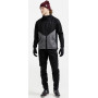 Куртка разминочная Craft GLIDE HOOD JKT 1909588 999985 black/grey