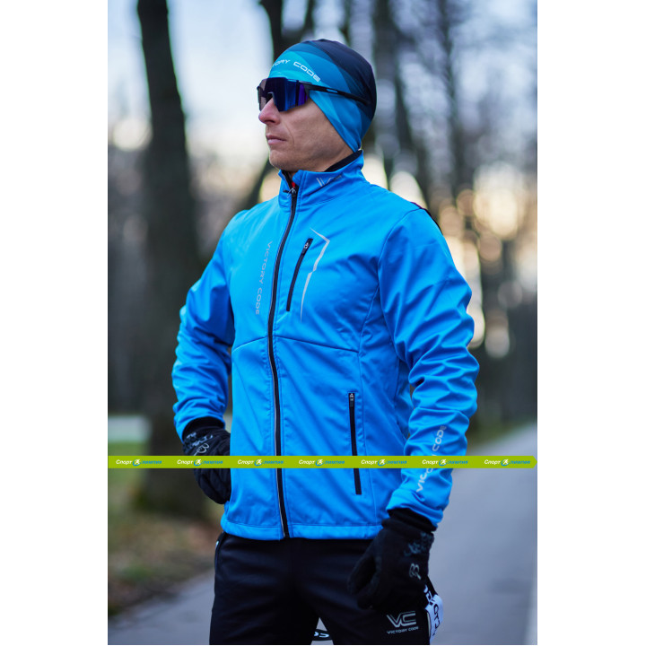 Куртка разминочная Victory Code EXTREME blue